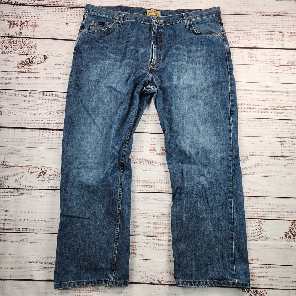 Wrangler 20X Competition Style 01 Jeans Mens 42x30 Blue Western Workwear Denim
